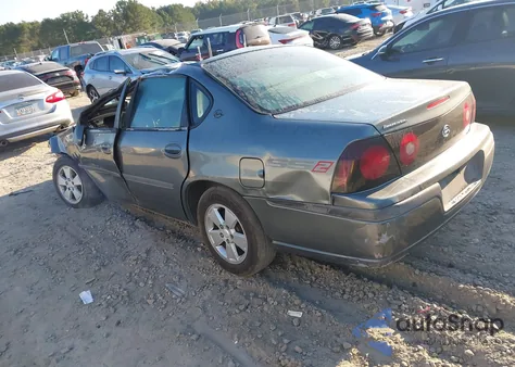 2004 Chevrolet Impala из США, поврежденный, VIN 2G1WF52E349276644
